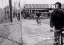 1972de Eskişehirde trafiğe bisikletli çözüm.Hepsi trtarsiv.comda.