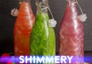 Delicious shimmer-infused vodka cocktails that taste as good as they look