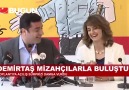 Demirtaş'ın Mizahçılarla Buluşmasında Gazoz Açılışı Yaptı