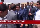 Demirtaş Yaşamını Yitiren Askerin Ailesine Taziyesinde