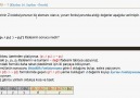 DERS 2 DOĞRULUK TABLOSU SORUSU