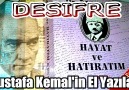 DEŞİFRE Mustafa Kemal'in El Yazıları (Kemalist Vatandaşların Y...