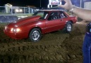 Dirt drag racing