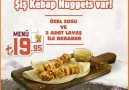 Dışarıda kar akıllarda Şiş Kebap Nuggets var!