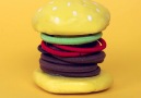 DIY Burger Hair Tie Organizer