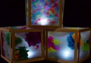 DIY Crayon Lantern Nightlights