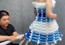 DIY Flower - Magic dress is made of balloons Facebook