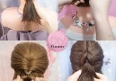 DIY Flower - 15 Quick and easy hairstyles for short hair Facebook