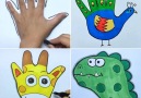 DIY Hacks - Kids Animal Drawings using Hand Facebook