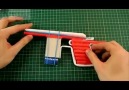 DIY Paper Gun Shoots 5 Bullets// - Please SHARE