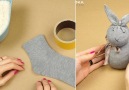 DIY Sock Bunny