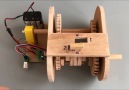DIY 2 speed gearbox from plywood via (Liberman)