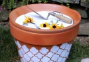 DIY Terra-Cotta Storage Bin