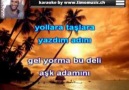 Dj ErCaN KARAOKE ==> Yollara Taşlara Yazdım Adını <==