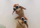 Dog sock puppetBy Manualidades Para Todos