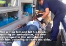 Dogs Refuse to Leave Owner's Side in Emergency Room