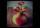 3D Origami Colorful VasePratik Hayat