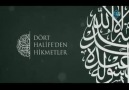 DÖRT HALİFE'DEN HİKMETLER