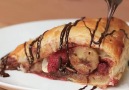 Double chocolate and fruit breakfast pastry RECIPE