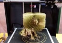 3D Printed Gold Lionyoutu.beC6KcINKnnM