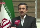 Dr. Ahmedinejat: Türk Milleti Karşısında Oturarak Konuşamam...