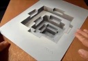 Drawing a Hole Anamorphic Illusion
