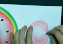 Drawing Fruit With Crayon