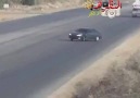 Drift Yaparken Kamyona Çarpıyor !!!