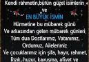 Duamıza Katılıp Amin Yazar mısınız ALLAH KABUL ETSİN..