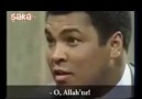 DÜNYA AĞIRSİKLET BOKS ŞAMPİYONU Muhammed Ali'nin Muhabire verd...