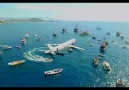 Dünyanın en büyük uçak batığı Kuşadası'nın derin sularında dal...