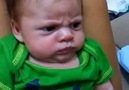 Dünyanın en sinirli bebeği :)