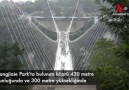 Dünyanın En Uzun ve Yüksek Cam Köprüsü