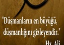 Düşmanların en büyüğüDüşmanlığını gizleyendir.* Seyirhanem *