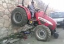Düz Duvara Tırmanan Traktör.. :))