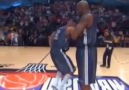 Dwight Howard shows Shaquille O'Neal his dancing skills!