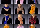 12 easy and elegant scarf wraps. bit.ly2t1aff9