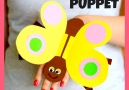 Easy Peasy and Fun - Butterfly Paper Hand Puppet Facebook