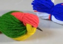 Easy Woolen Bird craftcredit Renu&Craft World