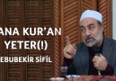 Ebubekir Sifil - "Bana Kur'an Yeter(!)"