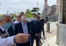 Ekrem İmamoğlu - Tarihi 3. Ahmet Çeşmesinin artık suyu akıyor. İSKİnin çalışmasıyla çeşme İstanbulluların hizmetinde olacak.