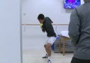 El entrenamiento de Nishikori para evitar la lluvia