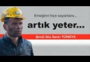 Emeğimi hiçe sayanlara... ARTIK YETER !