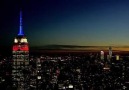 Empire State Building Lit Up for Veterans Day