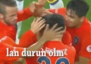 Emre Belözoğlunun gol sevinci...