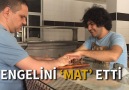 Engelini mat etti