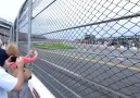 Epic flyby with NASCARs
