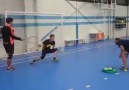 Epic goalkeeper training!