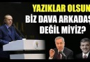 Erdoğandan Abdullah Güle Biz Dava Arkadaşıydık Yazıklar Olsun...!