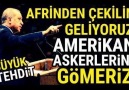 Erdoğandan Amerikaya Açık Tehdittt (ASKERLERİNİZİ GÖMERİZ)
